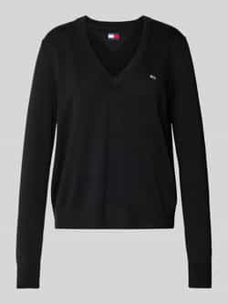 TOMMY JEANS Trui met V-hals TJW ESSENTIAL VNECK SWEATER EXT