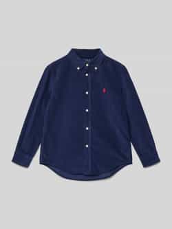Polo Ralph Lauren Kids Regular fit vrijetijdsoverhemd met logostitching