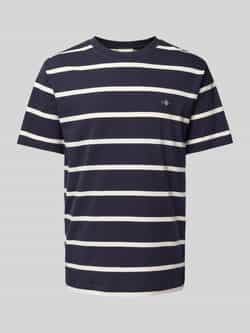 Gant T-shirt met labelstitching