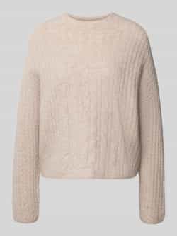 Marc O'Polo Relaxed fit gebreide pullover van scheerwolmix