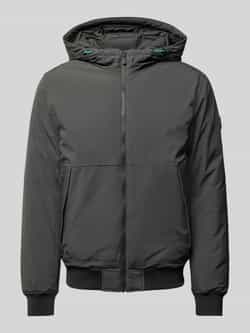 Scotch & Soda Gewatteerd jack met labelpatch