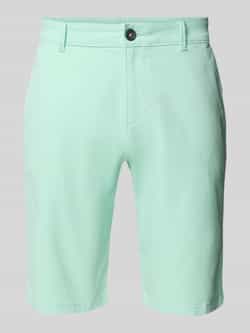 Tom Tailor Slim fit korte chino van katoenmix