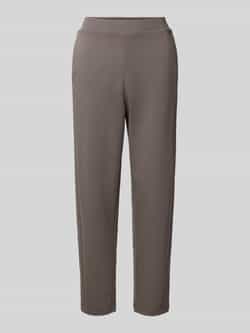 ARMEDANGELS Slim fit stoffen broek met elastische band model 'MAGDAALENA'