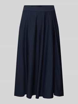 MM Uitlopende maxirok van pure viscose model 'PELOTA'