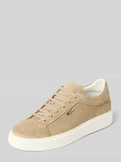 Antony Morato Sneakers van leer met labeldetail model 'ARTEM'