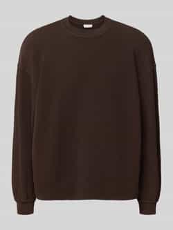 American vintage Oversized sweatshirt met ribboorden model 'TOFFY'