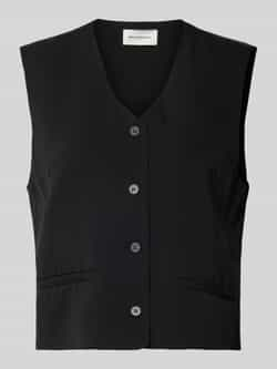 MSCH COPENHAGEN Dames Blazers Mschnichelle Waistcoat Zwart