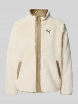 PUMA PERFORMANCE Sherpa jacket met logostitching