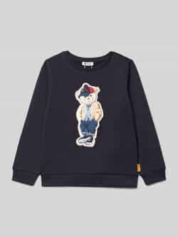 Steiff Sweatshirt met motiefprint