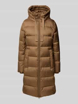 Marc O'Polo Shaped fit lange donsjas met capuchon