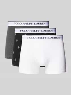 Polo Ralph Lauren Underwear Boxershort met elastische band met logo in een set van 3 stuks