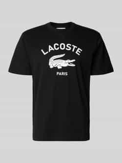 Lacoste Regular fit T-shirt van puur katoen