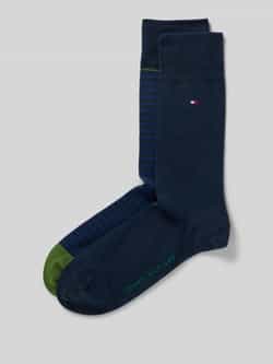 Tommy Hilfiger Sokken van katoenmix in een set van 2 paar