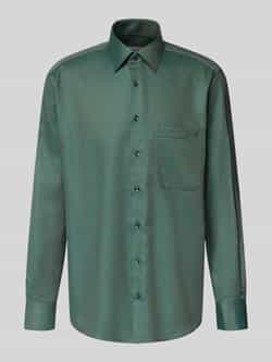 Eterna Comfort fit zakelijk overhemd met knoopsluiting