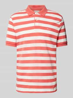 Gant Poloshirt met labelstitching model 'STRIPE'