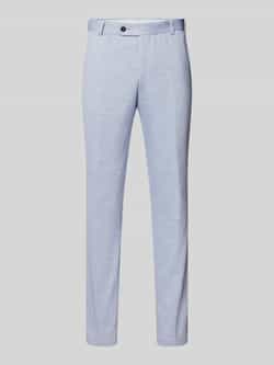 ATELIER TORINO Stoffen broek met structuurmotief