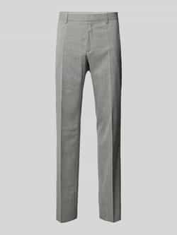 Boss Regular fit pantalon met persplooien model 'Genius'