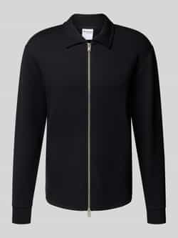 Selected Homme Regular fit sweatjack van viscosemix model 'EMANUEL'