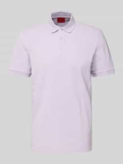 HUGO Poloshirt met labelprint model 'Donos'