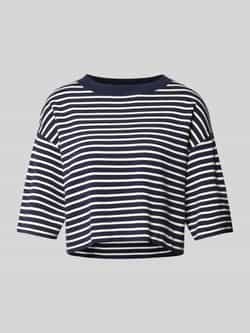 Weekend Max Mara Kort gebreid shirt met ronde hals model 'AMATO'