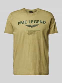 PME Legend T-shirt met labelprint