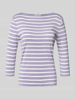Tommy Hilfiger Slim fit shirt met 3 4-mouwen van puur katoen