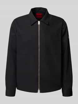 HUGO Regular fit jack met opstaande kraag model 'EVALOM'