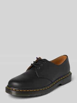 Dr. Martens Derby schoenen van leer met vetersluiting