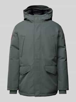 Napapijri Functioneel jack met labelpatch model 'CORNIER'