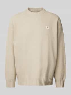 CALVIN KLEIN Heren Truien & Vesten Boucle Boxy Sweater Beige