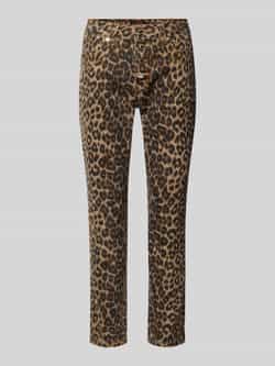 Miss goodlife Slim fit jeans met knoopsluiting