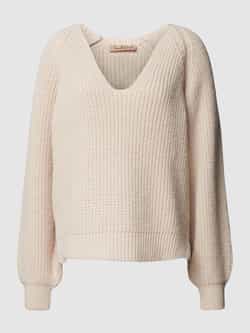 Smith and Soul Gebreide pullover met kabelpatroon
