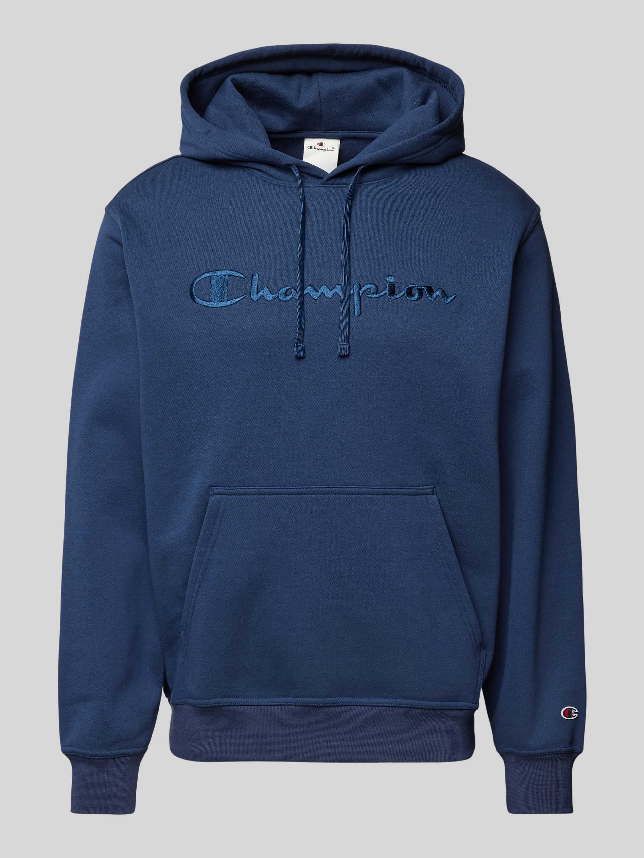 Champion Hoodie met labelstitching