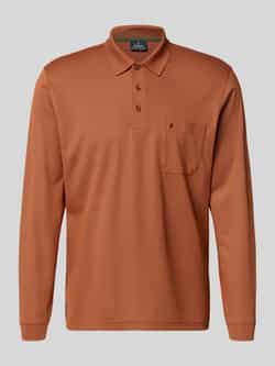 RAGMAN Regular fit poloshirt met borstzak