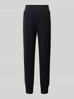 Guess Slim fit sweatpants met labelprints