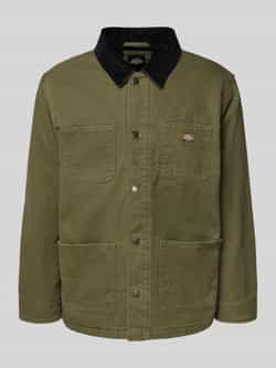 Dickies Jack met platte kraag en borstzakken