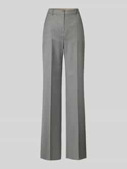 Max Mara Studio Straight fit stoffen broek van scheerwolmix