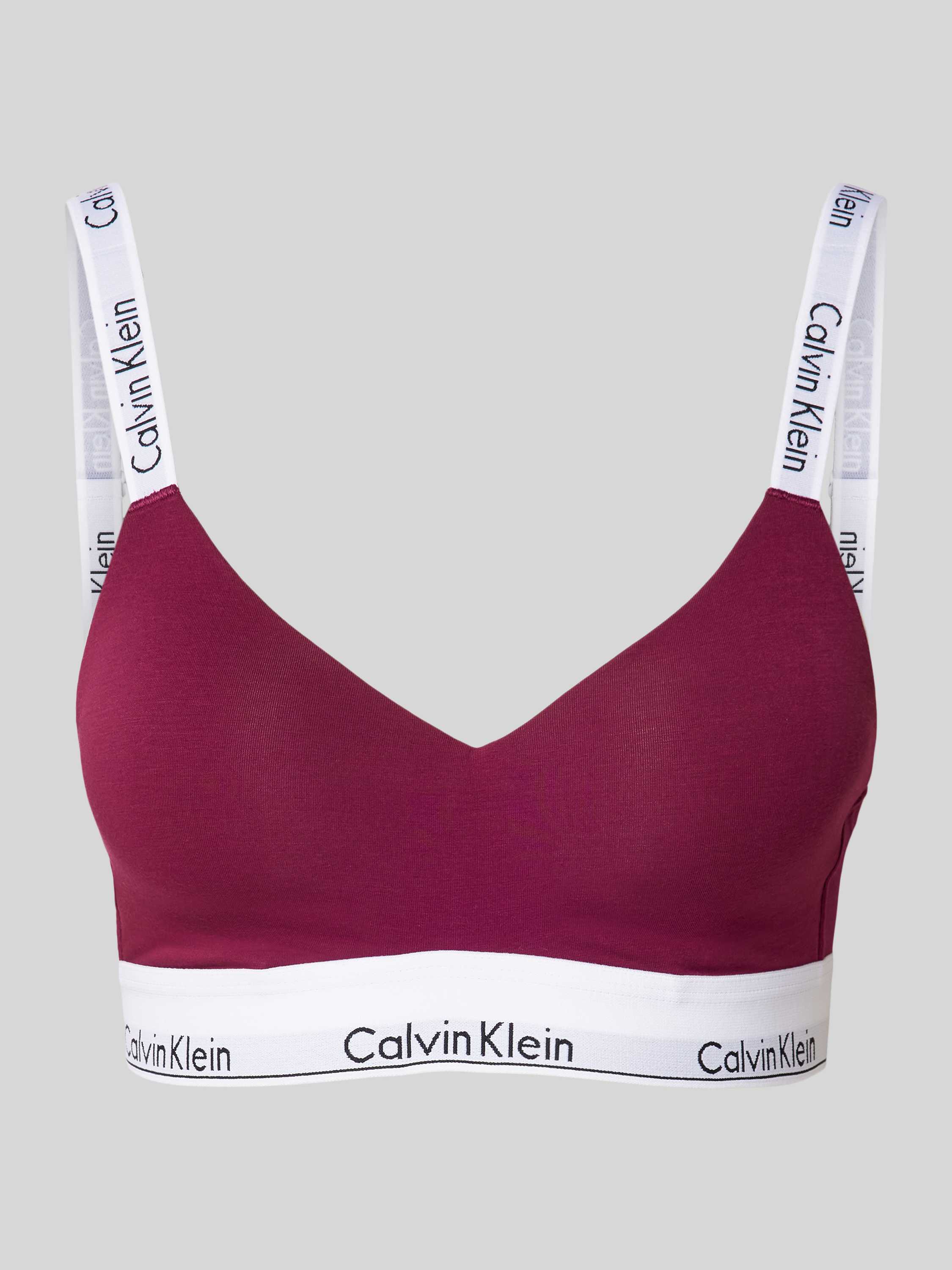 Calvin Klein Underwear Bralette met elastische band met label