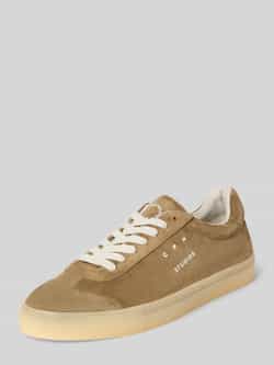 Copenhagen Leren sneakers met labelprint model 'Retro'