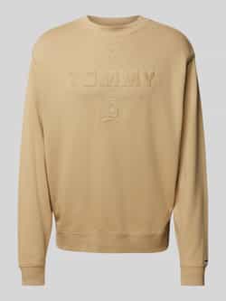Tommy Jeans Sweatshirt met labelstitching