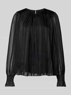 Marc Cain Relaxed fit blouse met plooien