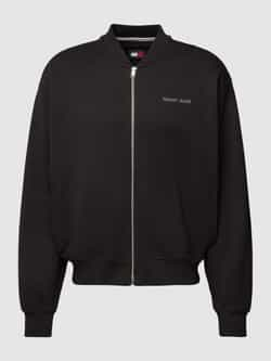 Tommy Jeans Heren Klassieke Bomber Sweatshirt Black Heren