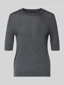 Boss Regular fit pullover van zuivere scheerwol model 'FARBELLA'