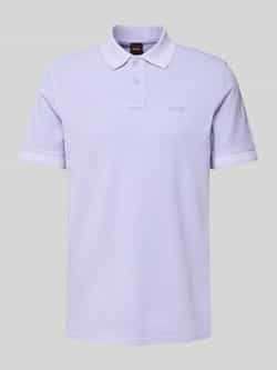 Boss Orange Poloshirt met labelprint