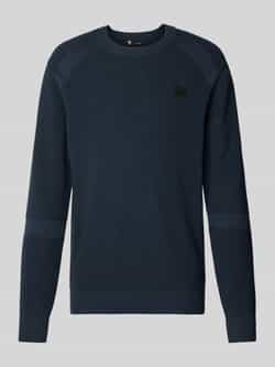 G-Star Raw Gebreide pullover met labelstitching