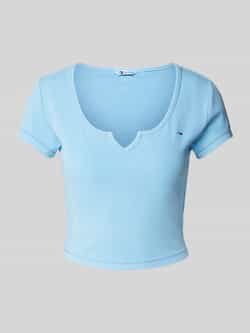 Tommy Jeans Korte top met logostitching