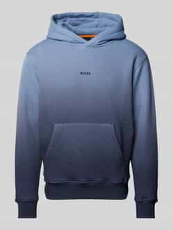 Boss Orange Hoodie met extra brede schouders model 'Gradient'