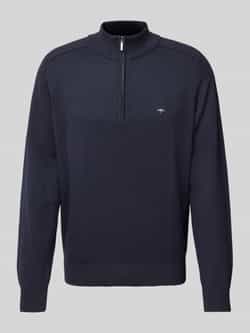 FYNCH-HATTON Gebreide pullover met labelstitching