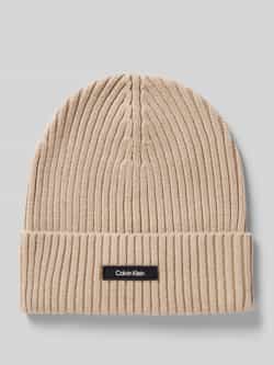 Calvin Klein Jeans Muts CLASSIC COTTON RIB BEANIE K50K512362