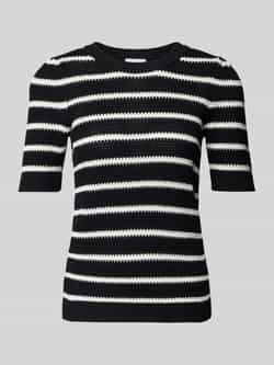 Vila Gebreide pullover met ribboorden model 'DALO'